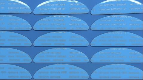 Mouse Skates Round Edge Slight Curve on The Surface Ends with Printed Words Film