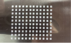 Very Small Transparent Mylar for Keyboard 1.85*1.85*0.5mm