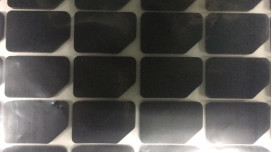Black Die Cut Silicone Nitrile Butadiene Rubber Products NBR NR EPDM Cushion