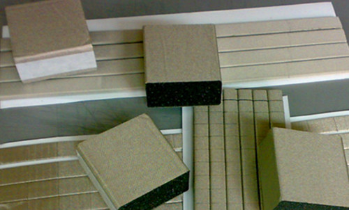 40mm Electrically High Density Conductive Foam Synthetic Textile Yarn EMI gasket