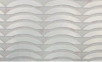 White And Grey PTFE Mouse Skates With Double Sided Adhesive Tape