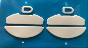 Black Oval PTFE Gaming Mouse Skates, 9448HK Adhesive High Temp Resistant