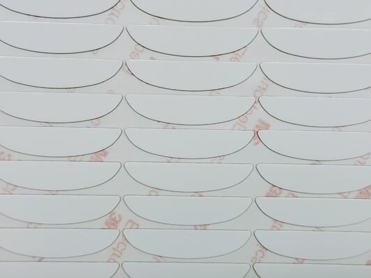 White PTFE Game Mouse Skates With Double Sided Adhesive Tape 9448HK