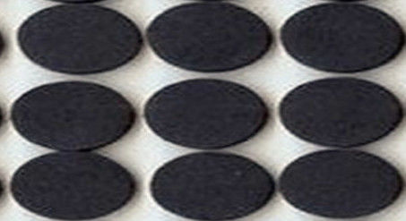 Elliptical PTFE Control Mouse Feet Glide Double Sided Tape PAHS