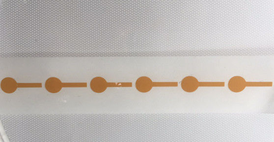 Die Cut Polyimide Brown Adhesive Tape 0.08mm Thickness Heat Resistant
