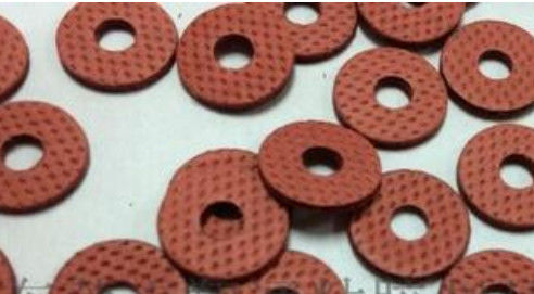 0.25mm Red Rigid Mylar Lithium Battery Paper Insulation Cotton Fiber
