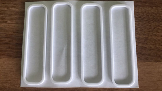 20mm White Color Soft Double Sided EVA Foam Tape Material ROHS Certification