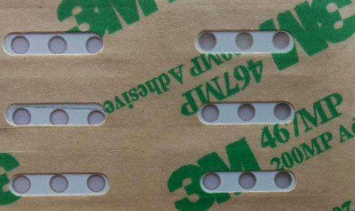 ASTM D3330 Tested Clear Two Sided Tape 3M 467 Transparent Sticker For Keyboards