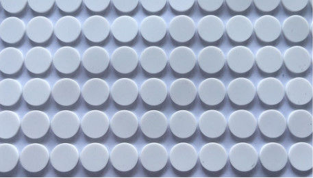 Odorless 75 degree Anti Slip Silicone Rubber Pad ROHS tested For Wireless Charger