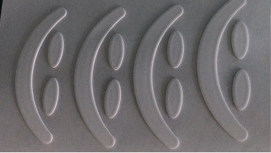 0.45mm Thick Plastics Die Cut PTFE Skate In Paint Mixing Equipment And Obturateur