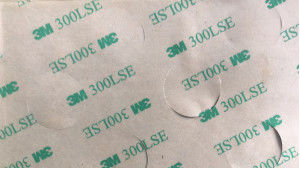 0.17mm Round Die Cut Adhesive Tape Insulation 3M9495LE Strong Sticky Circle