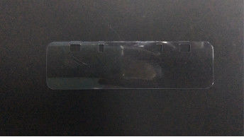 0.50mm Die Cut Products Translucent PVC Light Diffuser With Double Adhesive Tape