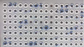 Small Hole Die Cut Double Coated Tissue Tape 9448A Material 0.15mm