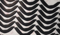 Curve Skates High Temperature PTFE Sheet 0.8mm Thick Without Any Gaps
