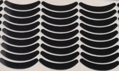 Curve Skates High Temperature PTFE Sheet 0.8mm Thick Without Any Gaps