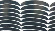 Die Cutting PTFE Mylar Electrical Insulation Sheets High Vicat Softening Point