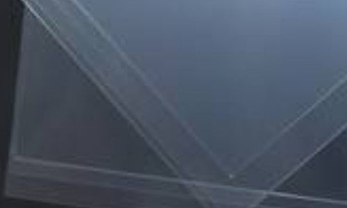 Polyvinyl Chloride Clear Adhesive Plastic Film Blue 0.05mm Scratch Protection