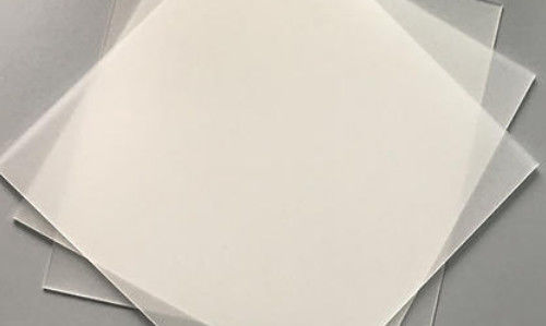 0.3mm Light Diffusion PC DE 011267 Milky White Lamp Plastic Cover