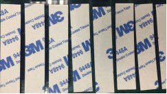 0.15mm Black Long Adhesive Insulation Strip 9448AB Tape For Voltage Transformer
