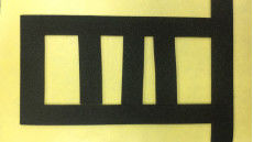 0.3mm Custom EVA Thin Craft Foam Inner Strip Sheeting UL94 HBF Certification