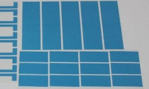 0.05mm Blue Protective Film Polyvinyl Chloride CANEC1803218301 Certification