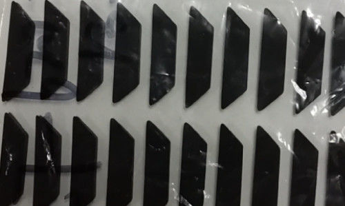 Adhesive Heat Resistant Silicone Pad ASTM D1894 Anti Slip 75 Degrees Hardness