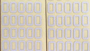 80 Centigrade High Temp Resistant Sticky Back Foam Tape ASTM D3330 Tested