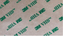 149 Centigrade Resist Double Sided Adhesive Tape E256906 Transparent Transfer Paper